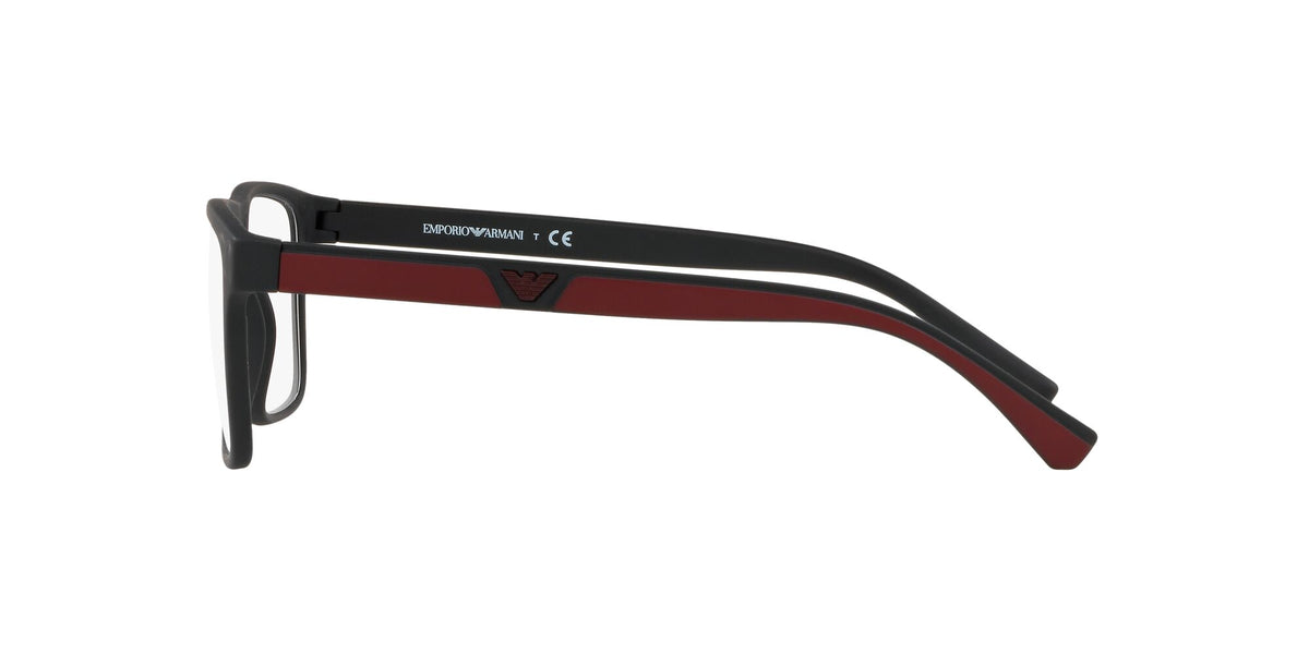 Emporio Armani 0EA4115F 50421W 54 Matte Black/ Clear
