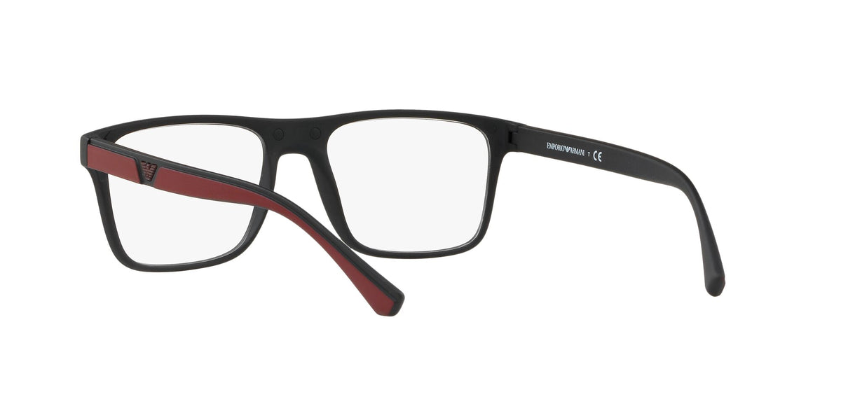 Emporio Armani 0EA4115F 50421W 54 Matte Black/ Clear