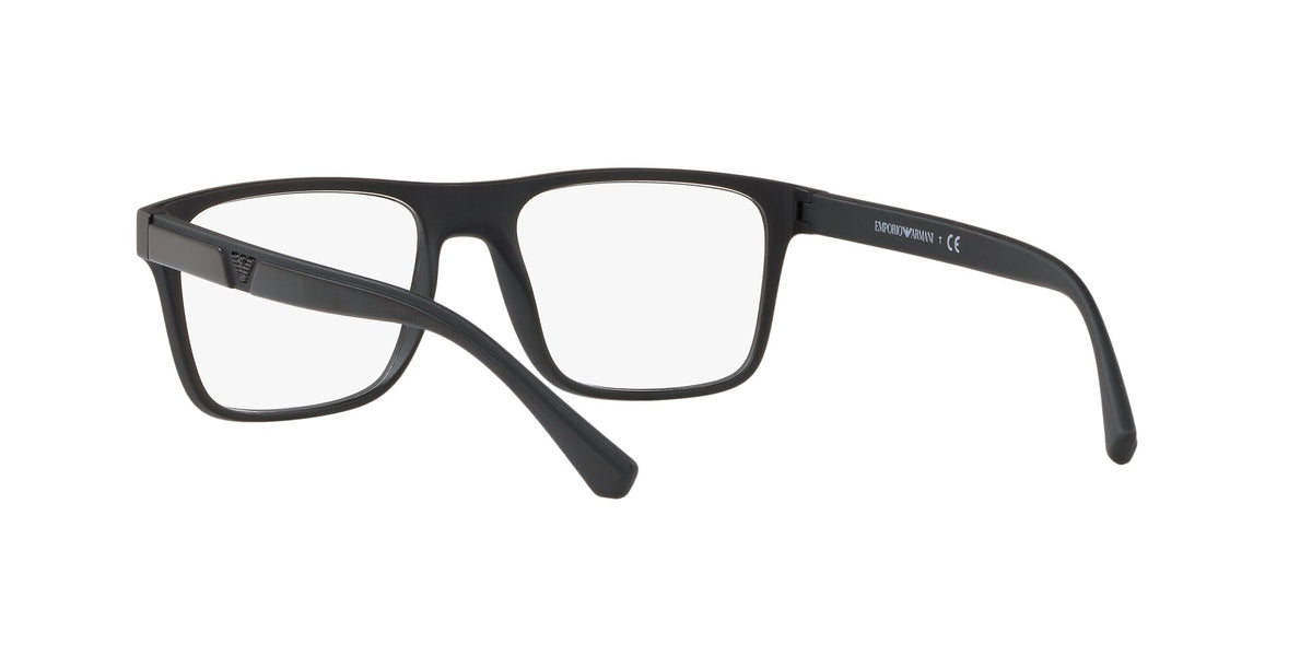 Emporio Armani  0EA4115F 58011W 54 Matte Black/ Clear 54 / Plastic