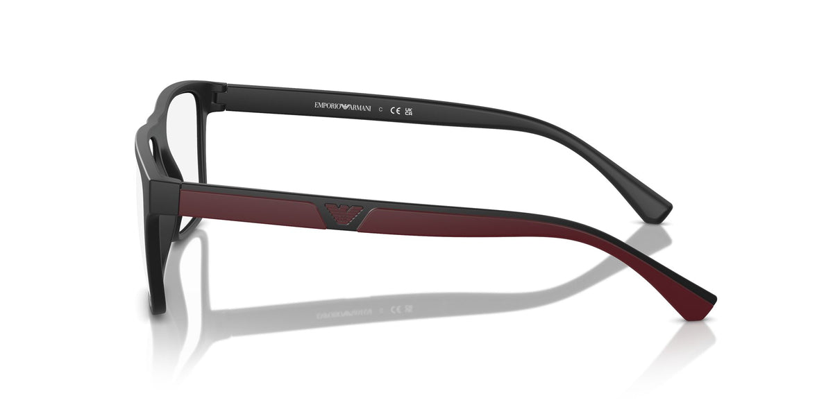 Emporio Armani 0EA4115 50421W 54 Matte Black/ Clear