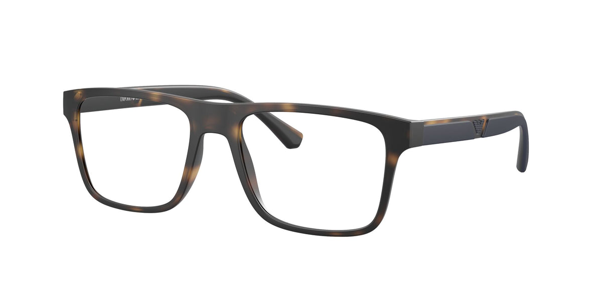 Emporio Armani 0EA4115 50891W 54 Matte Havana/ Clear