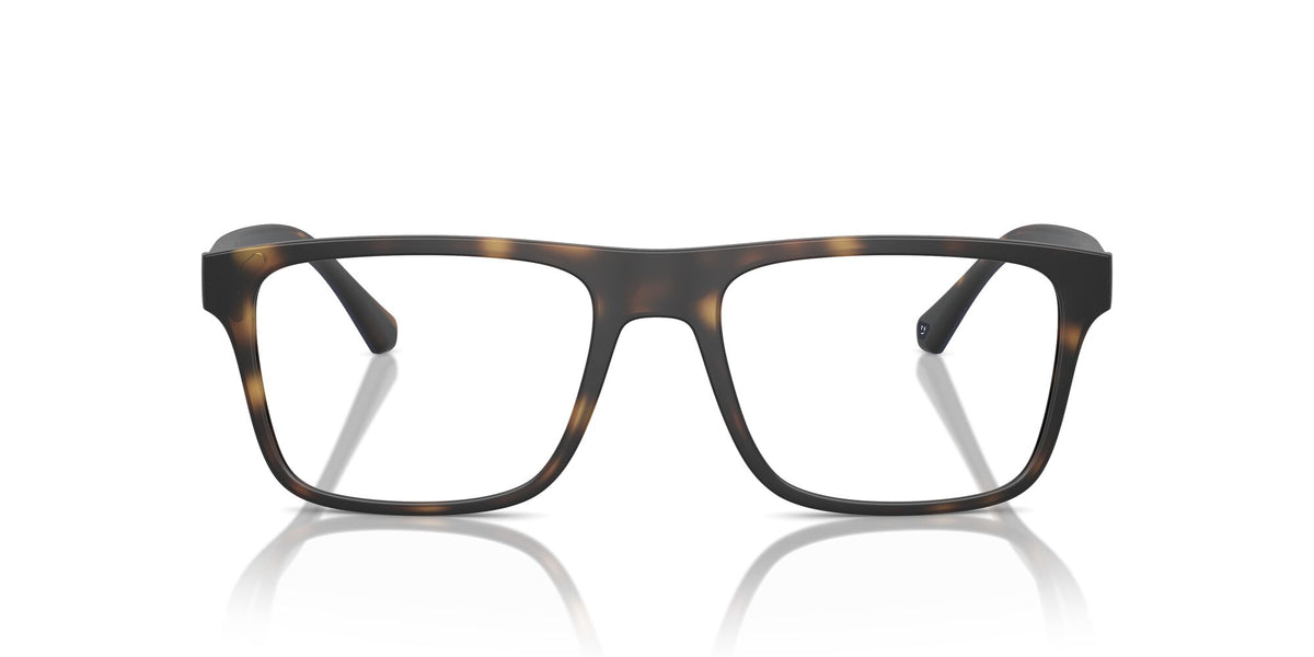 Emporio Armani 0EA4115 50891W 54 Matte Havana/ Clear