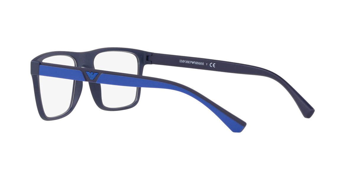 Emporio Armani  0EA4115 57591W 54 Matte Dark Blue/ Clear 54 / Plastic / Plastic