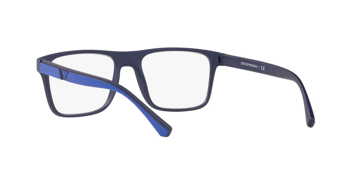Emporio Armani  0EA4115 57591W 54 Matte Dark Blue/ Clear 54 / Plastic / Plastic
