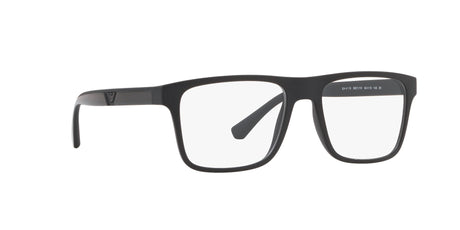 Emporio Armani  0EA4115 58011W 54 Matte Black/ Clear 54 / Polycarbonate / Injected / Molded