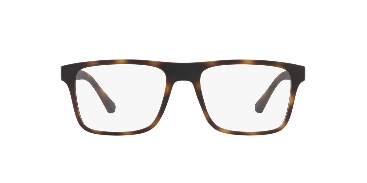 Emporio Armani  0EA4115 58021W 54 Matte Havana/ Clear 54 / Plastic / Plastic