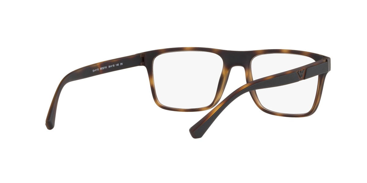 Emporio Armani  0EA4115 58021W 54 Matte Havana/ Clear 54 / Plastic / Plastic