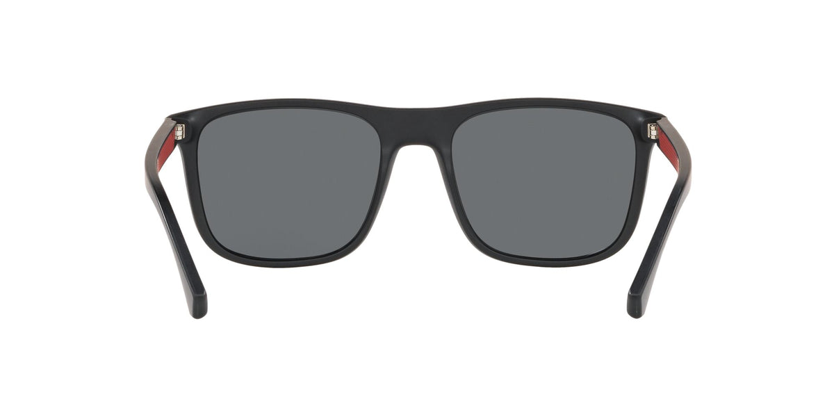 Emporio Armani EA 4129 Matte Black / Mirror Black 56 / Polycarbonate / Injected / Molded