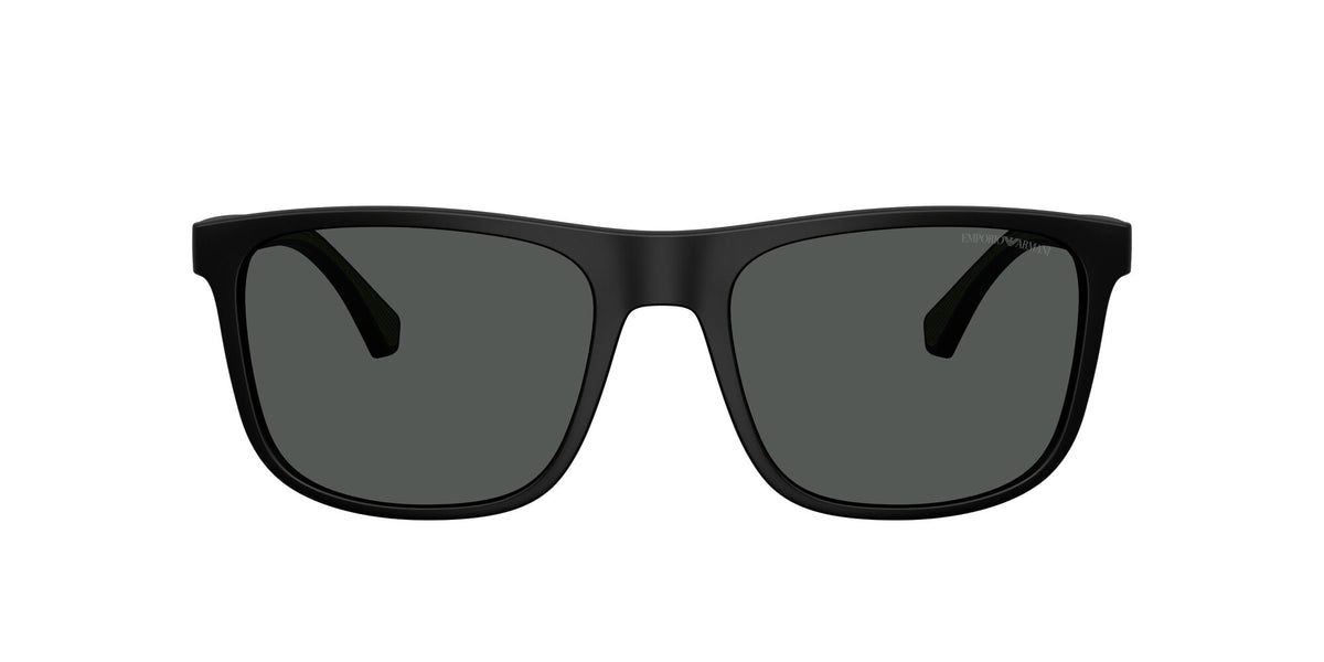 Emporio Armani  0EA4129 504287 56 Matte Black/ Grey 56 / Plastic