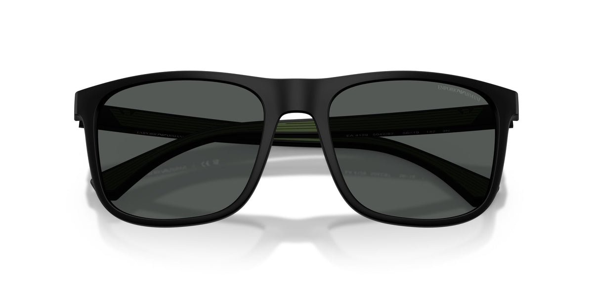 Emporio Armani  0EA4129 504287 56 Matte Black/ Grey 56 / Plastic