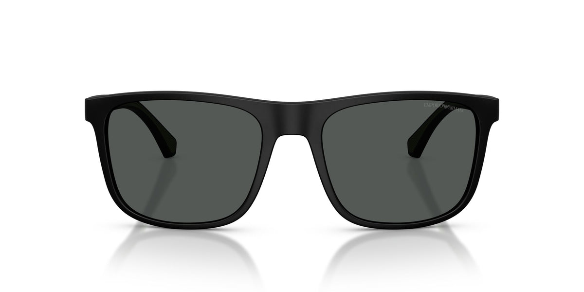 Emporio Armani  0EA4129 504287 56 Matte Black/ Grey 56 / Plastic