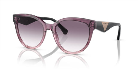 Emporio Armani 0EA4140 59668H 55 Gradient Violet/ Clear Gradient Dark Violet