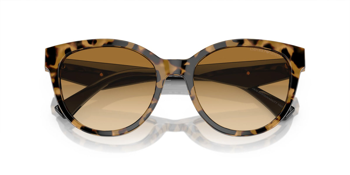 Emporio Armani  0EA4140 60593B 55 Havana Yellow/ Yellow Gradient Light Brown 55 / Polyamide Bio / Acetate / Acetate