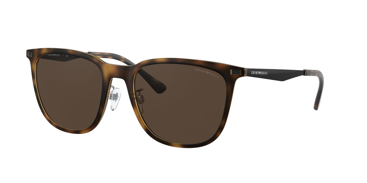 EA 4149F Emporio Armani  Matte Havana / Brown 55 55 / Polycarbonate / Injected / Metal