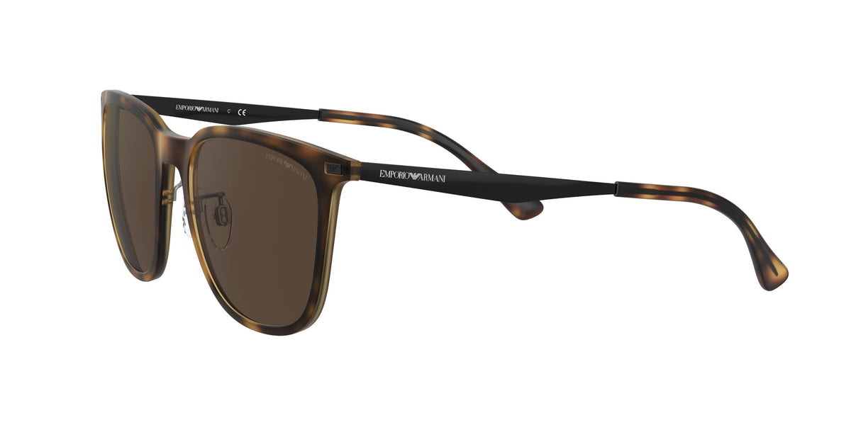 EA 4149F Emporio Armani  Matte Havana / Brown 55 55 / Polycarbonate / Injected / Metal
