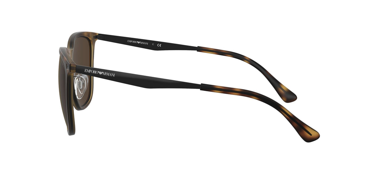 EA 4149F Emporio Armani  Matte Havana / Brown 55 55 / Polycarbonate / Injected / Metal