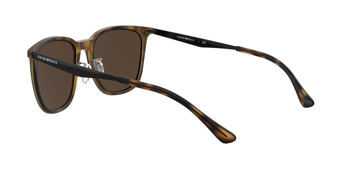 EA 4149F Emporio Armani  Matte Havana / Brown 55 55 / Polycarbonate / Injected / Metal