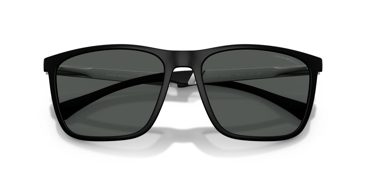 Emporio Armani  0EA4150 506387 59 Rubber Black/ Grey 59 / Plastic