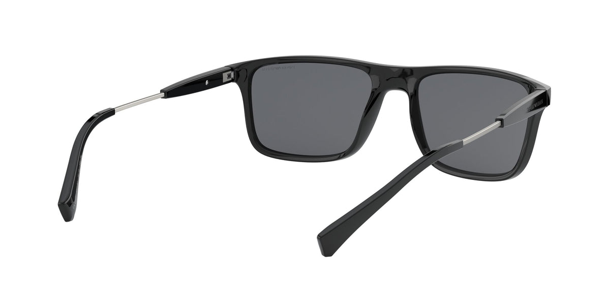 EA 4151F Emporio Armani  Matte Black / Grey 57 57 / Polycarbonate / Acetate / Metal