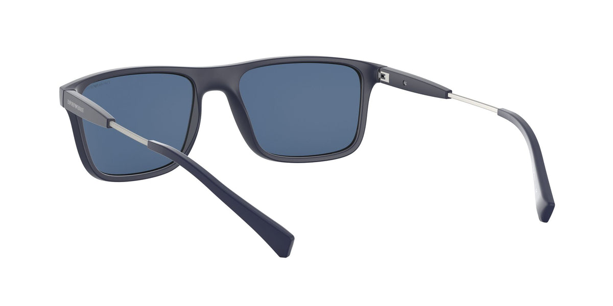 Emporio Armani EA 4151F Matte Blue / Blue 57 / Polycarbonate / Acetate / Metal