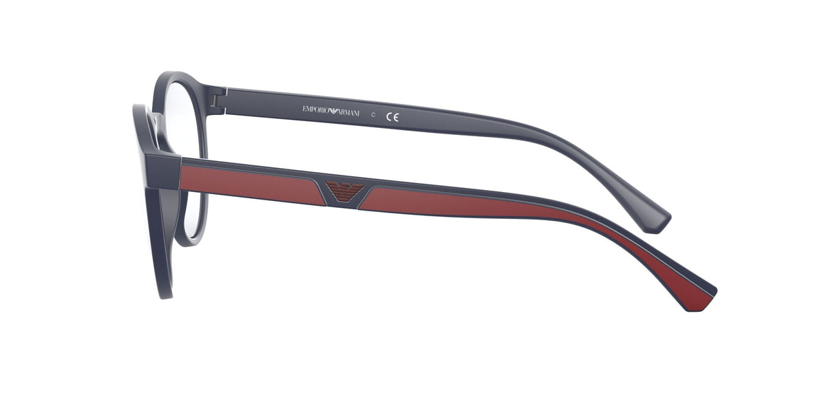 Emporio Armani  0EA4152 56691W 52 Matte Blue/ Clear 52 / Plastic