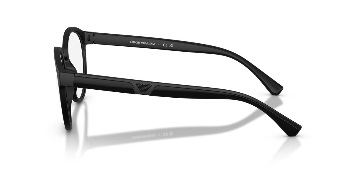 Emporio Armani 0EA4152 58011W 52 Matte Black/ Clear