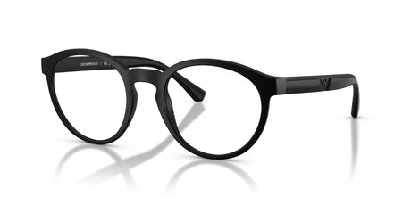 Emporio Armani 0EA4152 58011W 52 Matte Black/ Clear