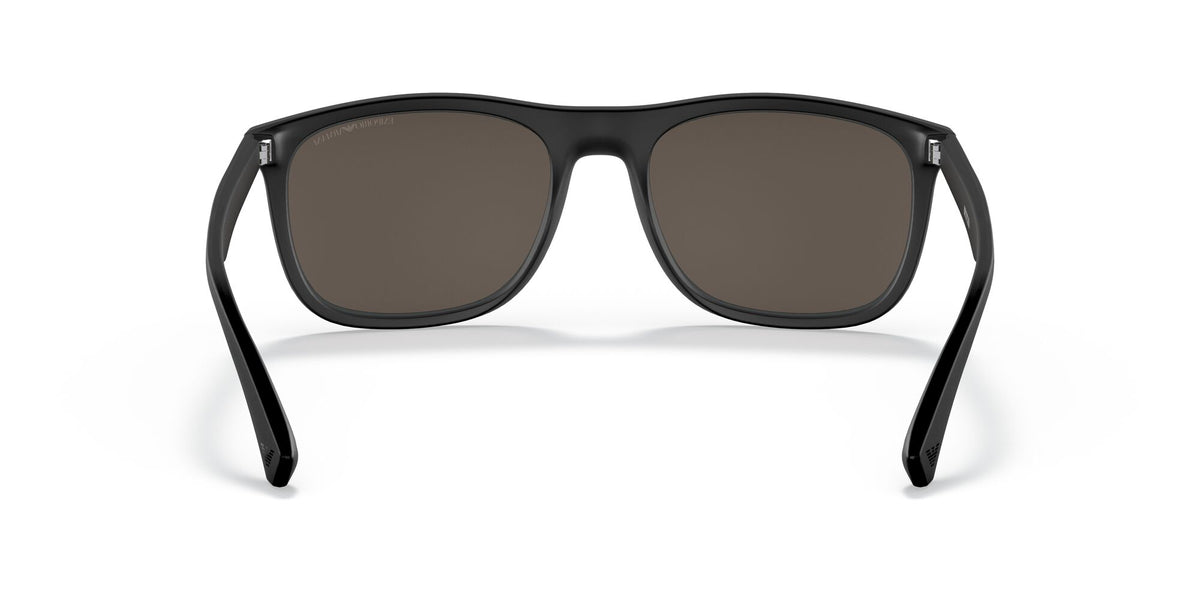 Emporio Armani EA 4158 Matte Black / Brown 57 / Polyamide Bio / Nylon / Nylon