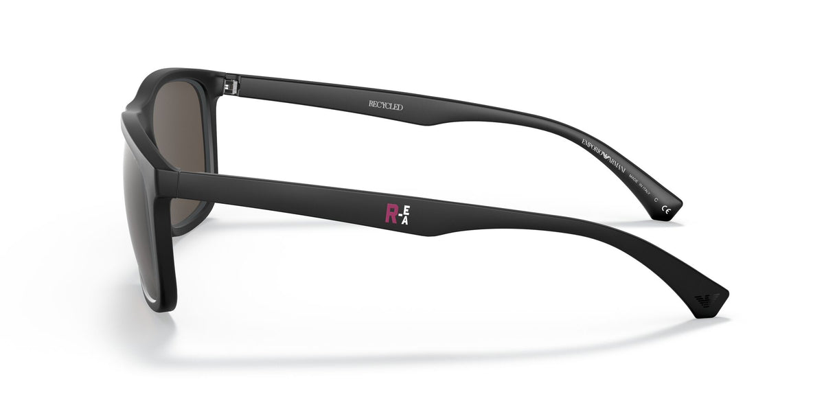 Emporio Armani EA 4158 Matte Black / Brown 57 / Plastic