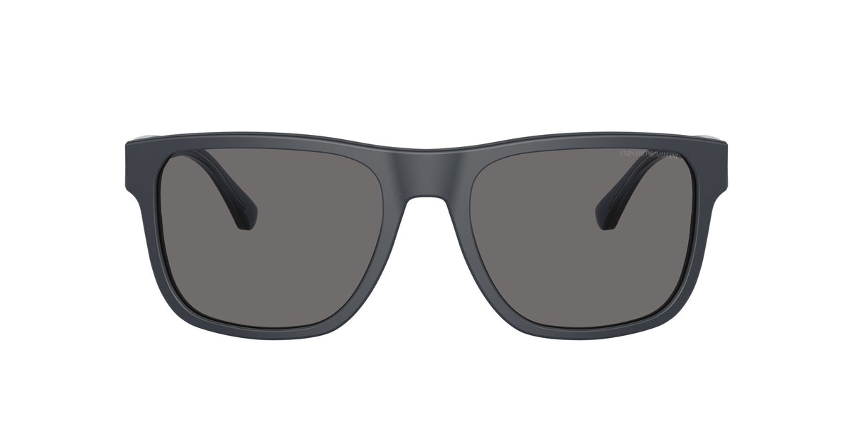 Emporio Armani  0EA4163 508881 56 Matte Blue/ Dark Grey Polar 56 / Cr39 / Acetate / Acetate