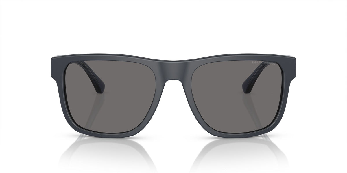 Emporio Armani  0EA4163 508881 56 Matte Blue/ Dark Grey Polar 56 / Cr39 / Acetate / Acetate