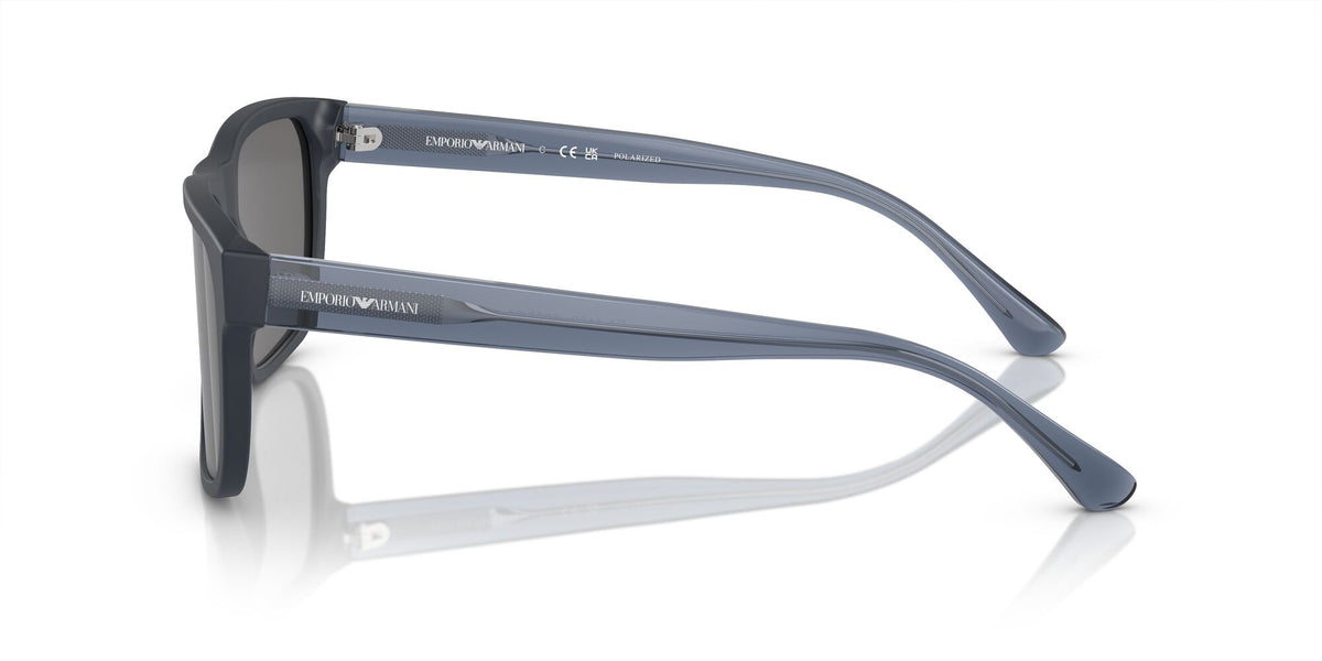 Emporio Armani  0EA4163 508881 56 Matte Blue/ Dark Grey Polar 56 / Cr39 / Acetate / Acetate