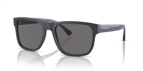 Emporio Armani  0EA4163 508881 56 Matte Blue/ Dark Grey Polar 56 / Cr39 / Acetate / Acetate