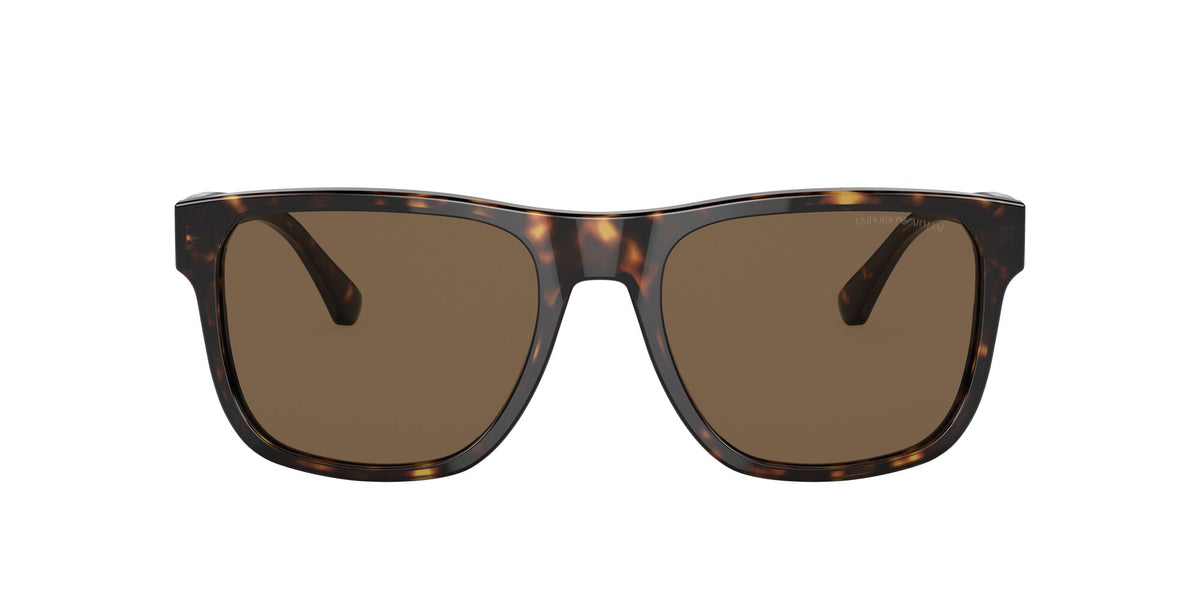 Emporio Armani EA 4163 Shiny Havana / Dark Brown 56 / Plastic / Plastic
