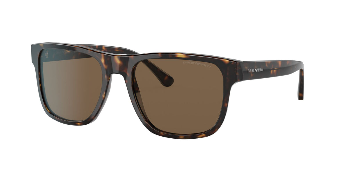 Emporio Armani EA 4163 Shiny Havana / Dark Brown 56 / Plastic / Plastic