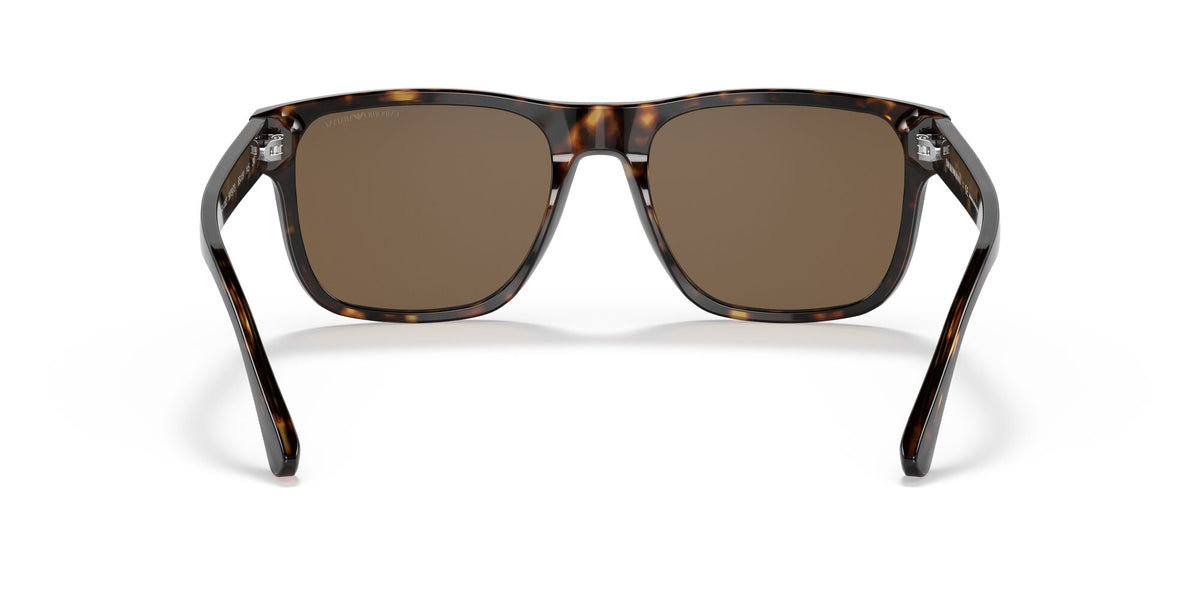 Emporio Armani EA 4163 Shiny Havana / Dark Brown 56 / Polyamide Bio / Acetate / Acetate