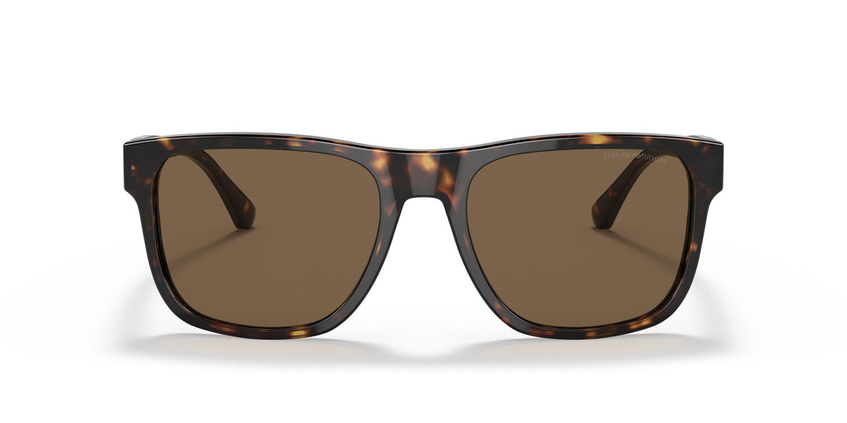 Emporio Armani EA 4163 Shiny Havana / Dark Brown 56 / Polyamide Bio / Acetate / Acetate