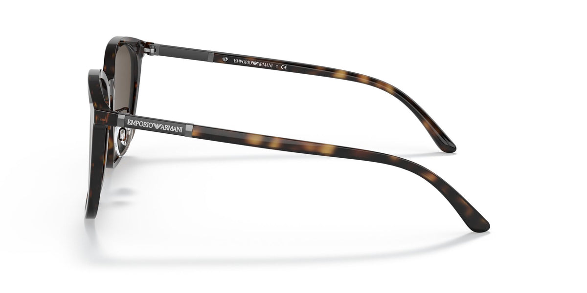 Emporio Armani EA 4165D Havana / Dark Brown 57 / Polyamide / Acetate / Metal