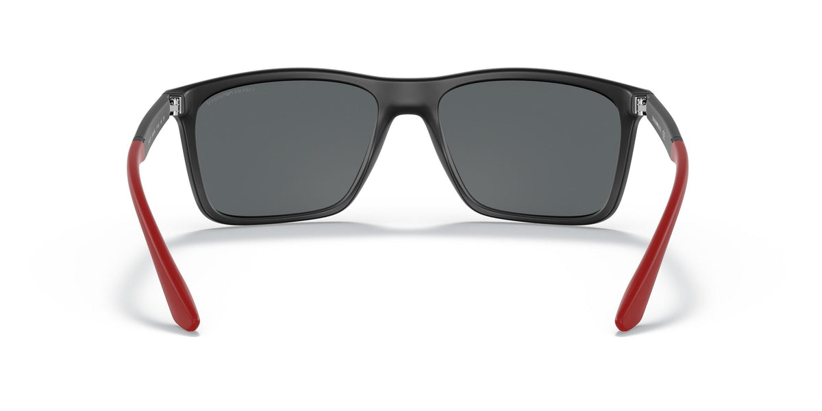 Emporio Armani EA 4170 Matte Black / Light Grey Mirror Black 58 / Plastic / Plastic