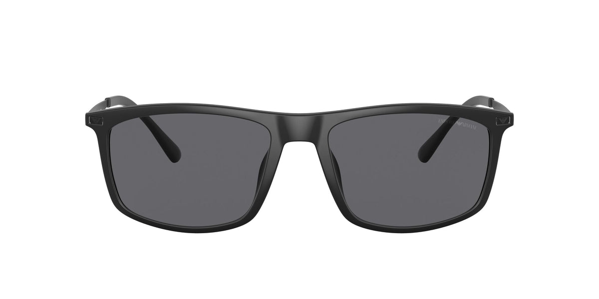 Emporio Armani EA 4171U Matte Black / Polar Grey 57 / Plastic / Metal