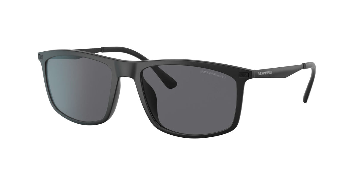 Emporio Armani EA 4171U Matte Black / Polar Grey 57 / Plastic / Metal