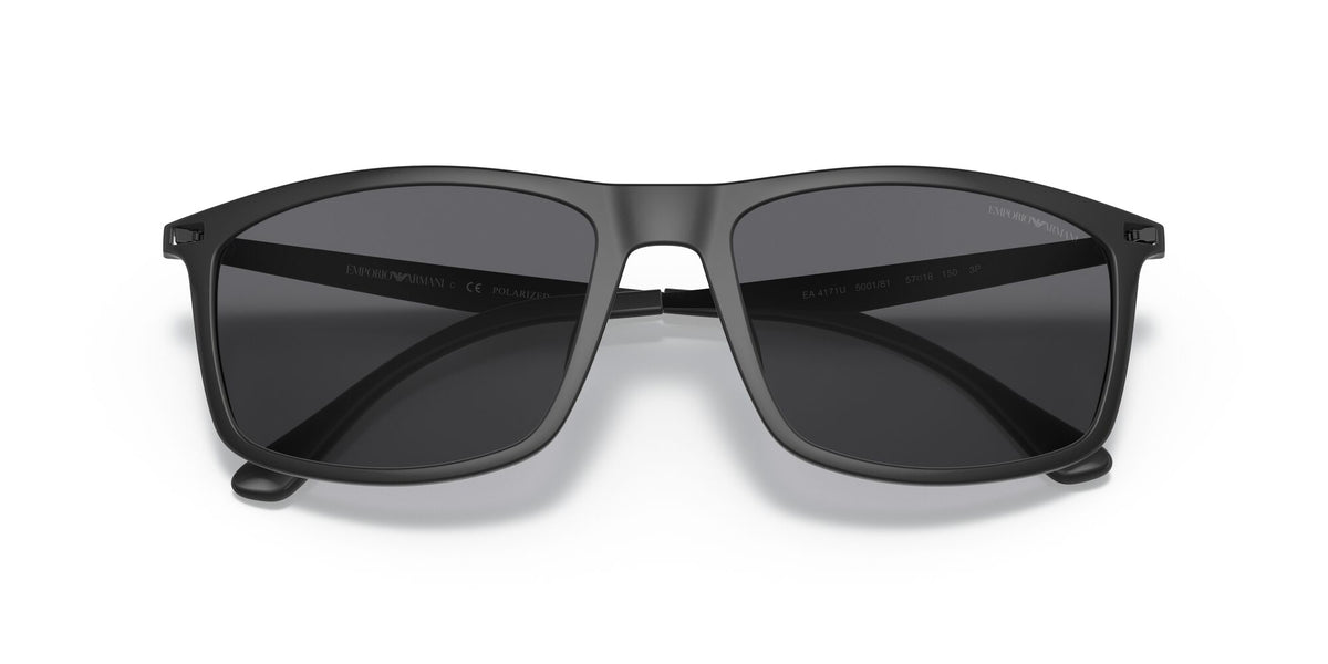 Emporio Armani EA 4171U Matte Black / Polar Grey 57 / Polycarbonate / Injected / Metal