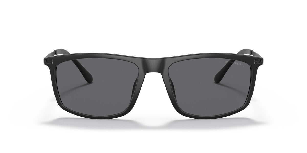 Emporio Armani EA 4171U Matte Black / Polar Grey 57 / Polycarbonate / Injected / Metal