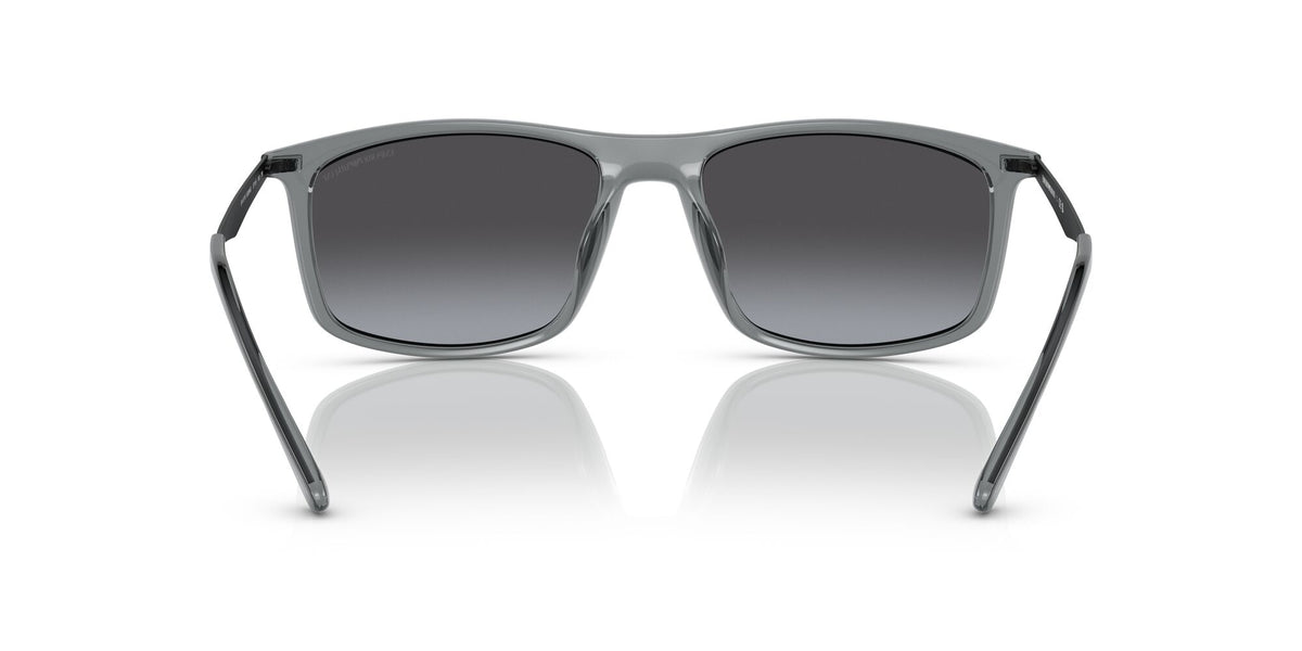 Emporio Armani EA 4171U Shiny Trasparent Grey / Gradient Grey 57 / Polycarbonate / Injected / Metal