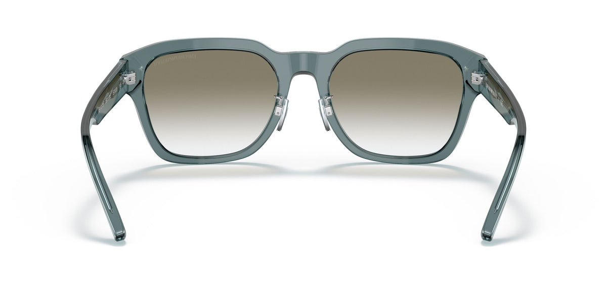 Emporio Armani EA 4175F Shiny Transparent Blue / Gradient Light Grey 57 / Plastic / Plastic
