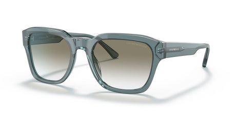 Emporio Armani EA 4175 Shiny Transparent Blue / Gradient Light Grey 55 / Plastic / Plastic