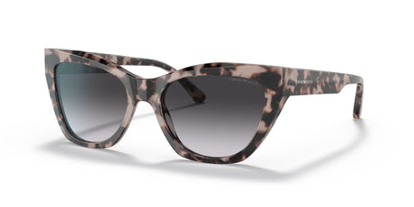 Emporio Armani EA 4176F Shiny Pink Havana / Gradient Grey 55 / Polyamide Bio / Acetate / Acetate