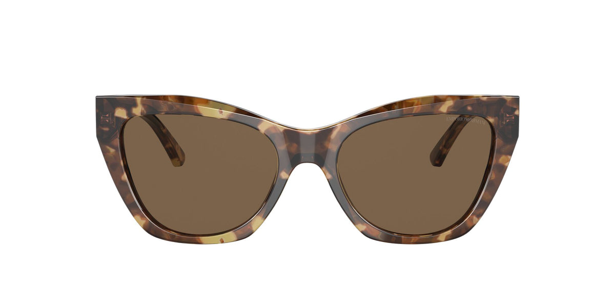 Emporio Armani  0EA4176 502573 54 Shiny Brown Havana/ Brown 54 / Plastic / Plastic