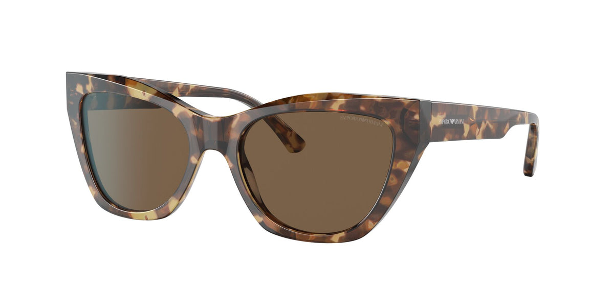 Emporio Armani  0EA4176 502573 54 Shiny Brown Havana/ Brown 54 / Plastic / Plastic