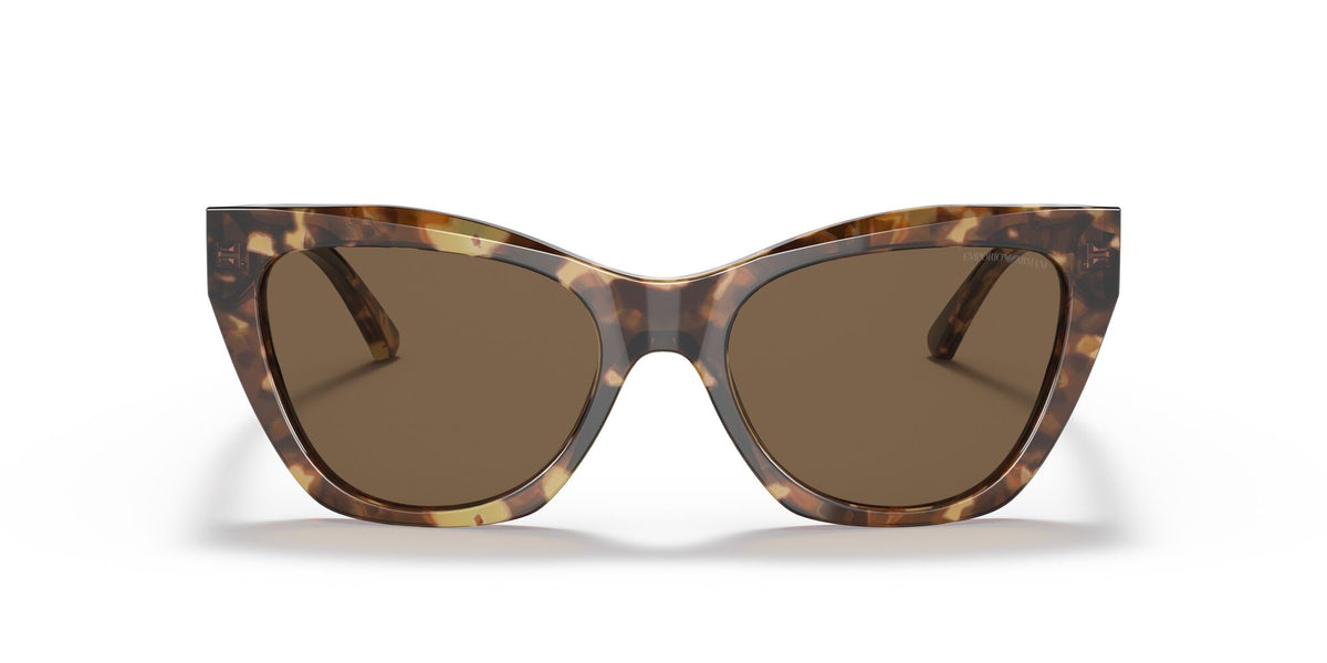 Emporio Armani  0EA4176 502573 54 Shiny Brown Havana/ Brown 54 / Plastic / Plastic